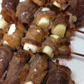 まうやん's cooksnap of when they made 長ネギの牛肉巻き串焼き.