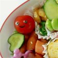 ぁゅ。。's cooksnap of when they made プチトマトちゃん（お弁当）.