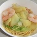 きらり流れ星's cooksnap of when they made 白菜とエビの生姜たっぷりあんかけラーメン.