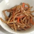 きらり流れ星's cooksnap of when they made シンプル☆きんぴらごぼう.