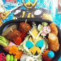 りょうちゃんばぁばぁ's cooksnap of when they made ■キャラ弁■フォーゼ☆エレキステイツ.