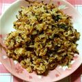 ma___111's cooksnap of when they made ☆ごぼう茶の出がらし大葉混ぜごはん☆.