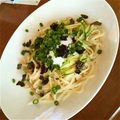 ukkarittu's cooksnap of when they made 簡単！ツナマヨ温玉うどん.