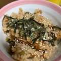 くまじ◎'s cooksnap of when they made 節約！ツナと大根の葉の炊き込みご飯.