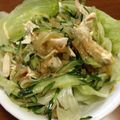 tama-ma's cooksnap of when they made 鶏肉とクラゲの中華サラダ.
