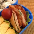 nakamucchi's cooksnap of when they made シソチーズinハムカツ.
