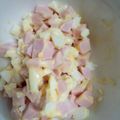 フミココ's cooksnap of when they made おさかなのソーセージと卵のコロコロサラダ.