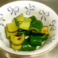 sayumelody's cooksnap of when they made きゅうりの甘酢炒め.