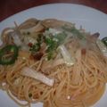 Jock's cooksnap of when they made 和風醤油スパゲティー♪　.