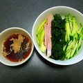 ki☆'s cooksnap of when they made 冷やし中華風サラダうどん.