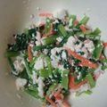 どきんめろん's cooksnap of when they made 小松菜の塩麹白和え❀.