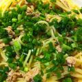 amiyuiママ's cooksnap of when they made シンプル＊和風ツナパスタ.