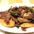 ビーちゃんマム's cooksnap of when they made 牛肉と筍のオイ味噌炒め.