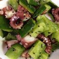 やさしい人's cooksnap of when they made たたき胡瓜とたこのピリ辛和え.