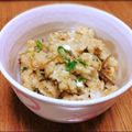 Pupinon's cooksnap of when they made くぎ煮とクリチのおから混ぜご飯.