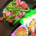 みっつ★あす's cooksnap of when they made ソーセージといんげんの胡麻マヨネーズ炒め.