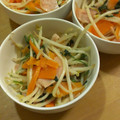 dainozi's cooksnap of when they made ベーコンとほうれん草の野菜炒め.