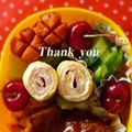 ジュリネ☆'s cooksnap of when they made 簡単お弁当　卵で巻き巻き☆クリチー編.