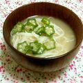 たじ満塁's cooksnap of when they made そうめん味噌汁.