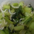 こゆき724y's cooksnap of when they made 小松菜とチリメンの梅炒め.