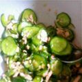 ERN1389's cooksnap of when they made あと一品に！即席！ツナと胡瓜の生姜サラダ.