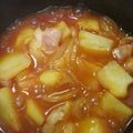 hatotokei's cooksnap of when they made えっ！ジャガイモのナポリタン♪.