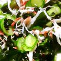 ちぃちゃんだよ！'s cooksnap of when they made かにかま入り☆わかめと胡瓜の酢のもの.