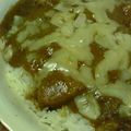 まほはな's cooksnap of when they made カレーの残り物で作るインディアン・ドリア.