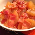 やまさきお's cooksnap of when they made 簡単☆大根とベーコンの煮物.