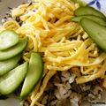 kaiselim's cooksnap of when they made ひじきの混ぜ寿司♪.