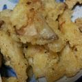 ここmamachan's cooksnap of when they made エリンギとブロッコリーの天ぷら　（3種）.