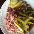 ちびまるinハワイ's cooksnap of when they made きゅうりのピクルスで冷やし中華.