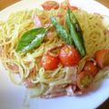 ボロゴリ's cooksnap of when they made バジルソースでパスタ.