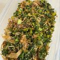 marivo17's cooksnap of when they made 常備菜＊大根葉のおかかじゃこ炒め.