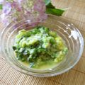 時花菜's cooksnap of when they made 蕪の葉(小松菜)のクリームコーン和え.