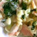 ☆★おもち☆★'s cooksnap of when they made お鍋ひとつで☆チンゲン菜のクリームペンネ.