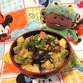 みなみんくっきんぐ's cooksnap of when they made お刺身とアボカドの漬け丼☆.