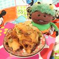みなみんくっきんぐ's cooksnap of when they made ネギとしらすで♪サクサクかき揚げ☆.