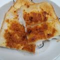 フミココ's cooksnap of when they made 懐かしの味♪きな粉トースト＝黄金パン☆.