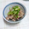 mika rin3's cooksnap of when they made 鰯のなめろう丼.