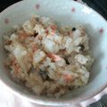 あかりとちゃびお's cooksnap of when they made 秋鮭の豆乳炊き込みご飯.