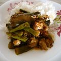 ＊サラーム＊'s cooksnap of when they made 大葉入り-なすといんげんのひき肉みそ炒め.