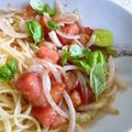 内田勉's cooksnap of when they made トマトたくさん冷んやりパスタ.