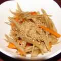 りーmama's cooksnap of when they made きんぴらごぼう.