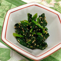 サンディサンディ's cooksnap of when they made 簡単☆ほうれん草のごま和え♪裏ワザあり.