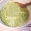 ♡大臣と姫達のママ♡'s cooksnap of when they made ほうれん草ときのこの簡単スープ.