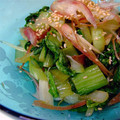 ルナちん's cooksnap of when they made ♪青梗菜と茗荷の和え物♪.