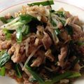 chiru♪♪'s cooksnap of when they made 簡単!!美味しい☆豚ニラ丼♪.