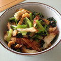 as_df's cooksnap of when they made ♪小松菜と油あげの豆板醤炒め♪.