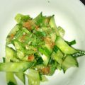 フミココ's cooksnap of when they made 簡単おつまみ☆きゅうりの大葉梅肉和え.